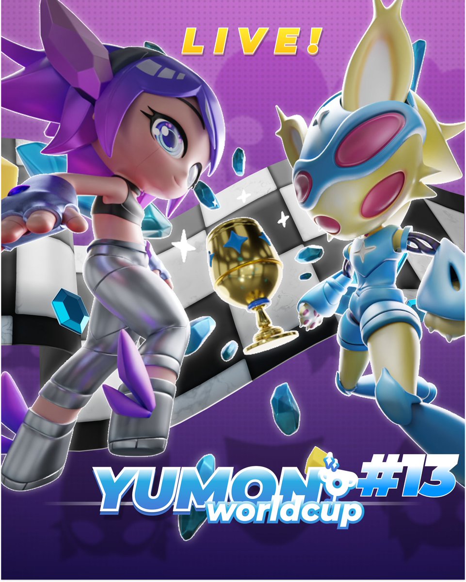 YUMONworld's tweet photo. 🚀 World Cup #13 is already lighting up! 🔥 
Join now and enjoy our competitive modes 💫 
Awesome rewards &amp; prizes await 💎

Download Chill Ride (iOS + Android): https://t.co/9o4IAJHuyG https://t.co/1cEW9MISs6