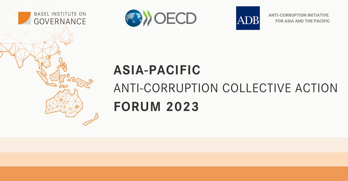 FightBribery's tweet photo. 📣 Exciting news - we are very happy to unveil the agenda of the Asia-Pacific Anti-Corruption Collective Action Forum, which will be hosted in Manila on 25 September 2023!

🤝 In partnership with the Anti-Corruption Initiative for Asia and the Pacific (ACI), a joint initiative of OECD - OCDE and the Asian Development Bank (ADB).

📃 The agenda will combine panel discussions with interactive breakout sessions to test out and exchange regional anti-corruption tools and opportunities. There will also be plenty of networking breaks to get to know the speakers and other participants throughout the day.

📍Register here: ➡  https://t.co/G23JP3YP1z 

📍Link to the agenda: https://t.co/yFjggmrr0Z

📍More info:  https://t.co/1YH6C7Lx71

#CollectiveAction #BusinessIntegrity