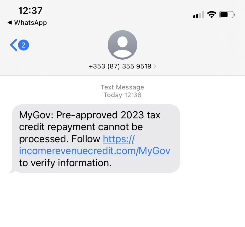 More phishing <a href="/RevenueIE/">Revenue</a>