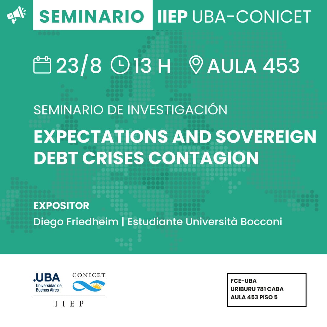 Instituto Interdisciplinario de Economía Política tweet media