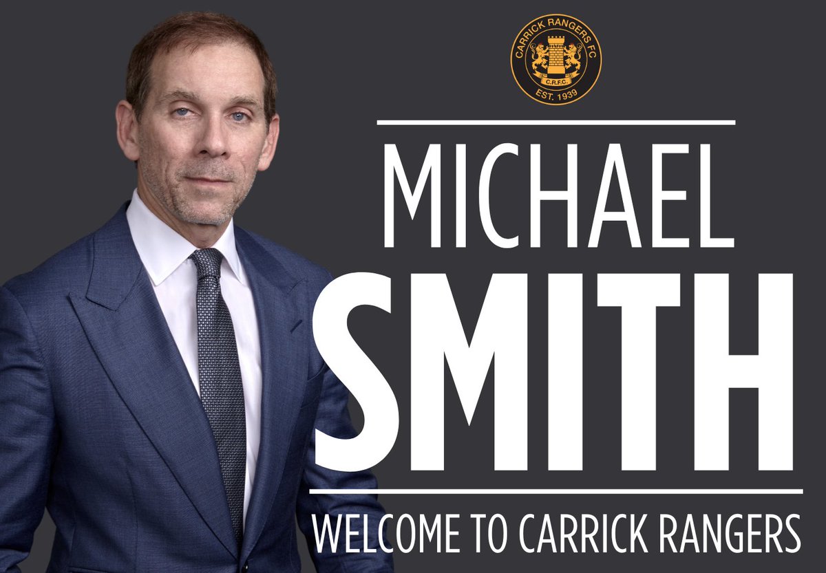 CarrickRangers's tweet image. 🇺🇸 American senior business executive Michael Smith has acquired a majority shareholding in Carrick Rangers FC.

👉 bit.ly/MichaelSmithCR…