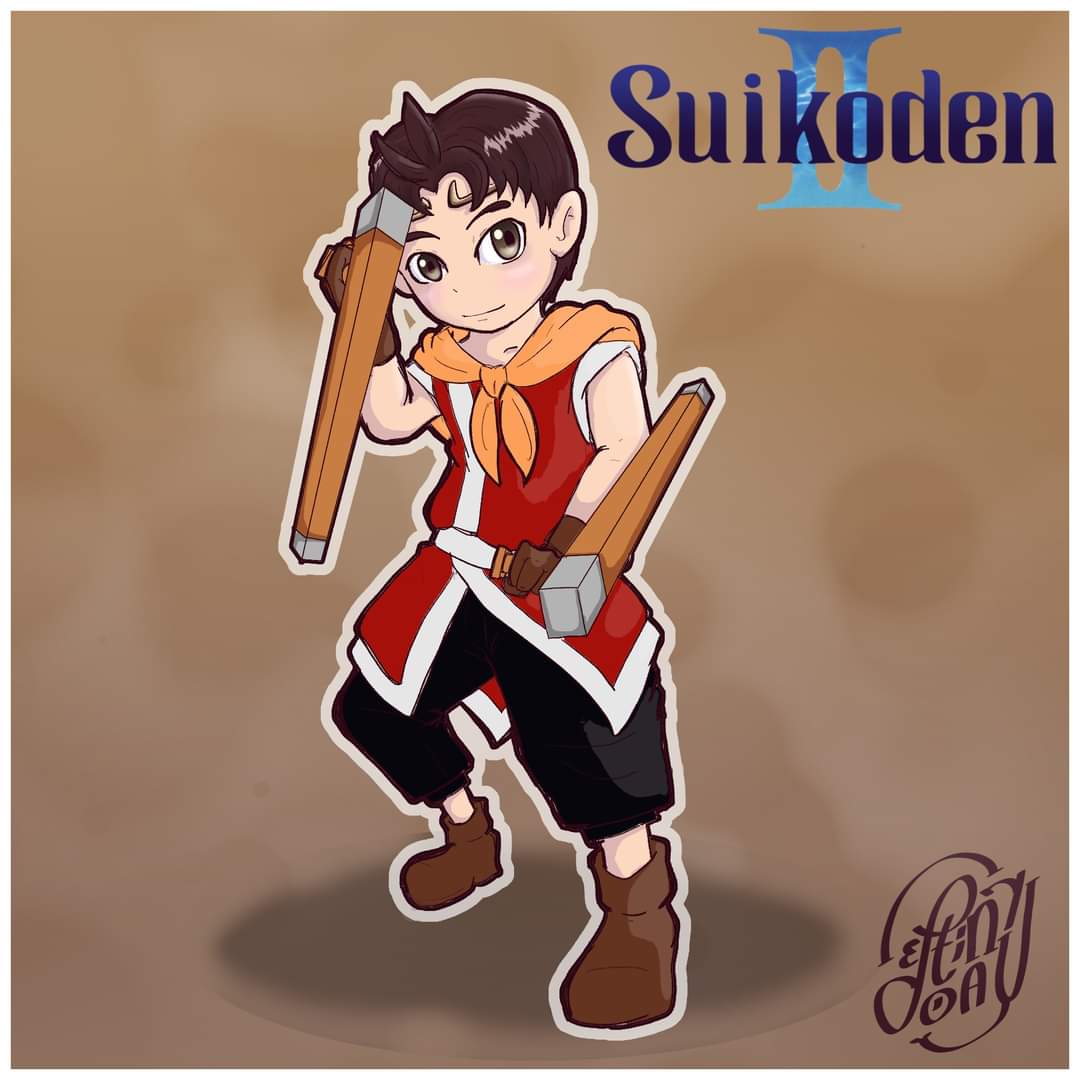 deptionary's tweet image. doodling Riou, Mc Suikoden II
game legend masa SD

#suikoden #suikoden2 #doodle #game #playstation1 #rpg