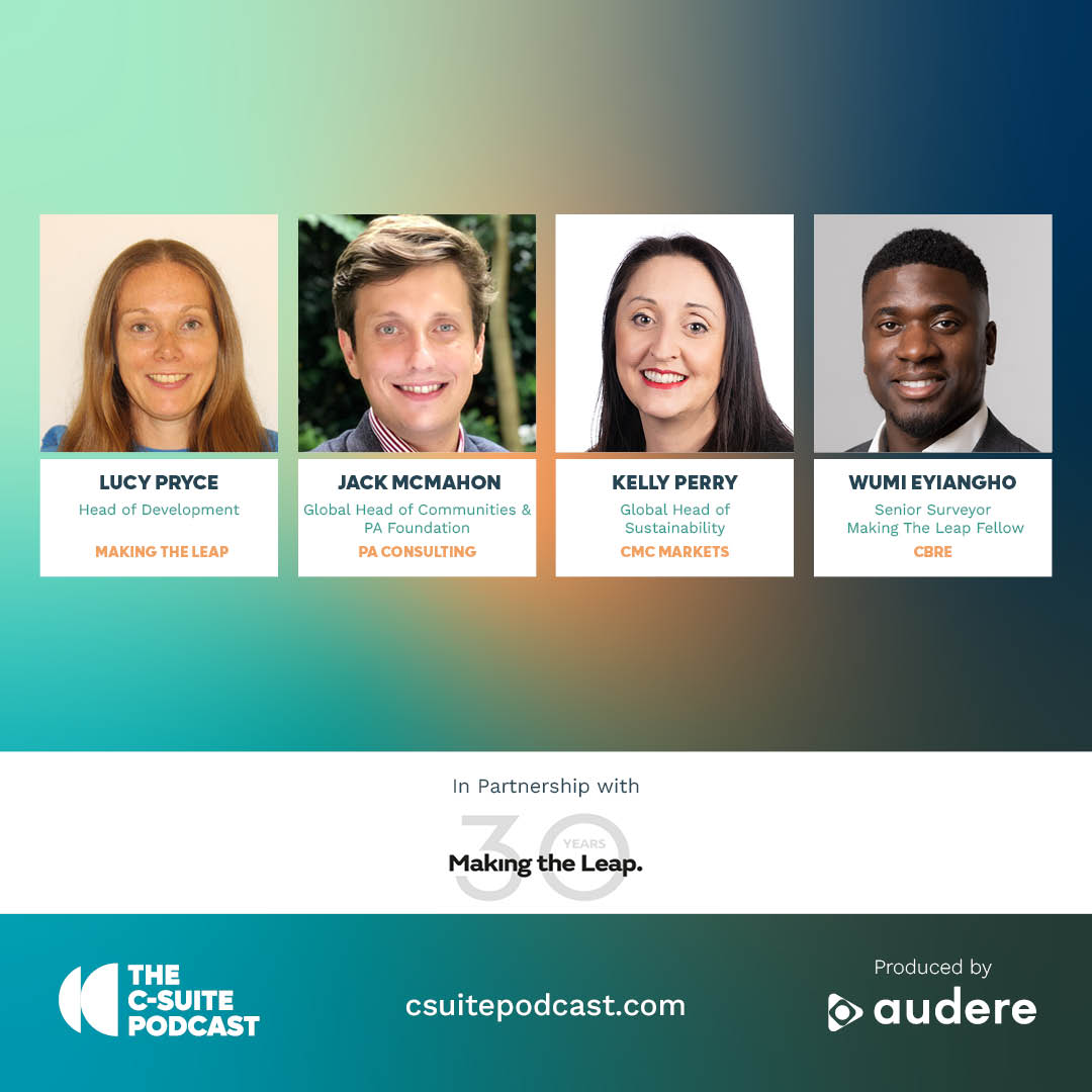 🎙 The Making the Leap: Social Mobility podcast episode is now live! This episode recognizes social mobility stories, whilst paying attention to challenges young people face and highlights input into what companies can do to increase social mobility within their organization.