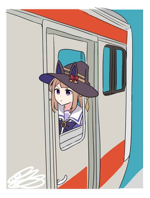 「brown hair train」 illustration images(Latest)