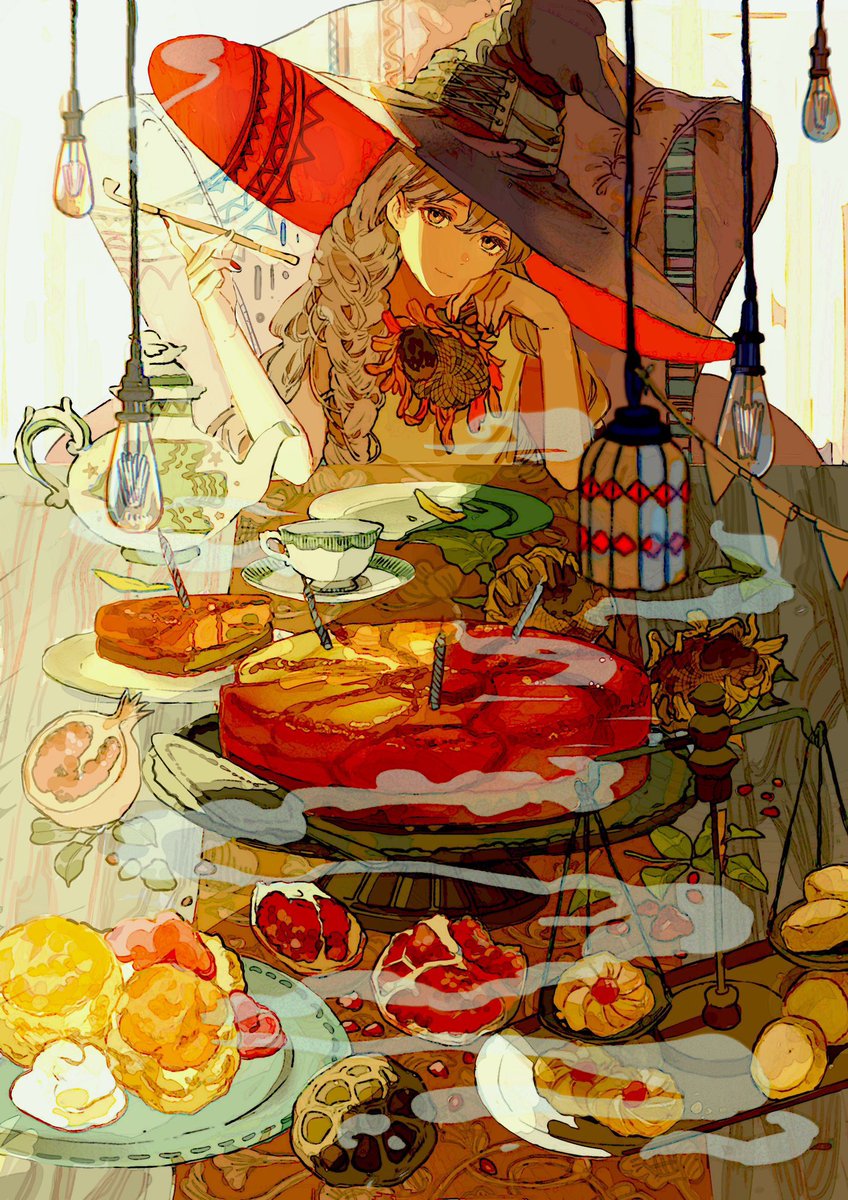 「「最期の夏の晩餐」 」|淵゛◆初画集のイラスト