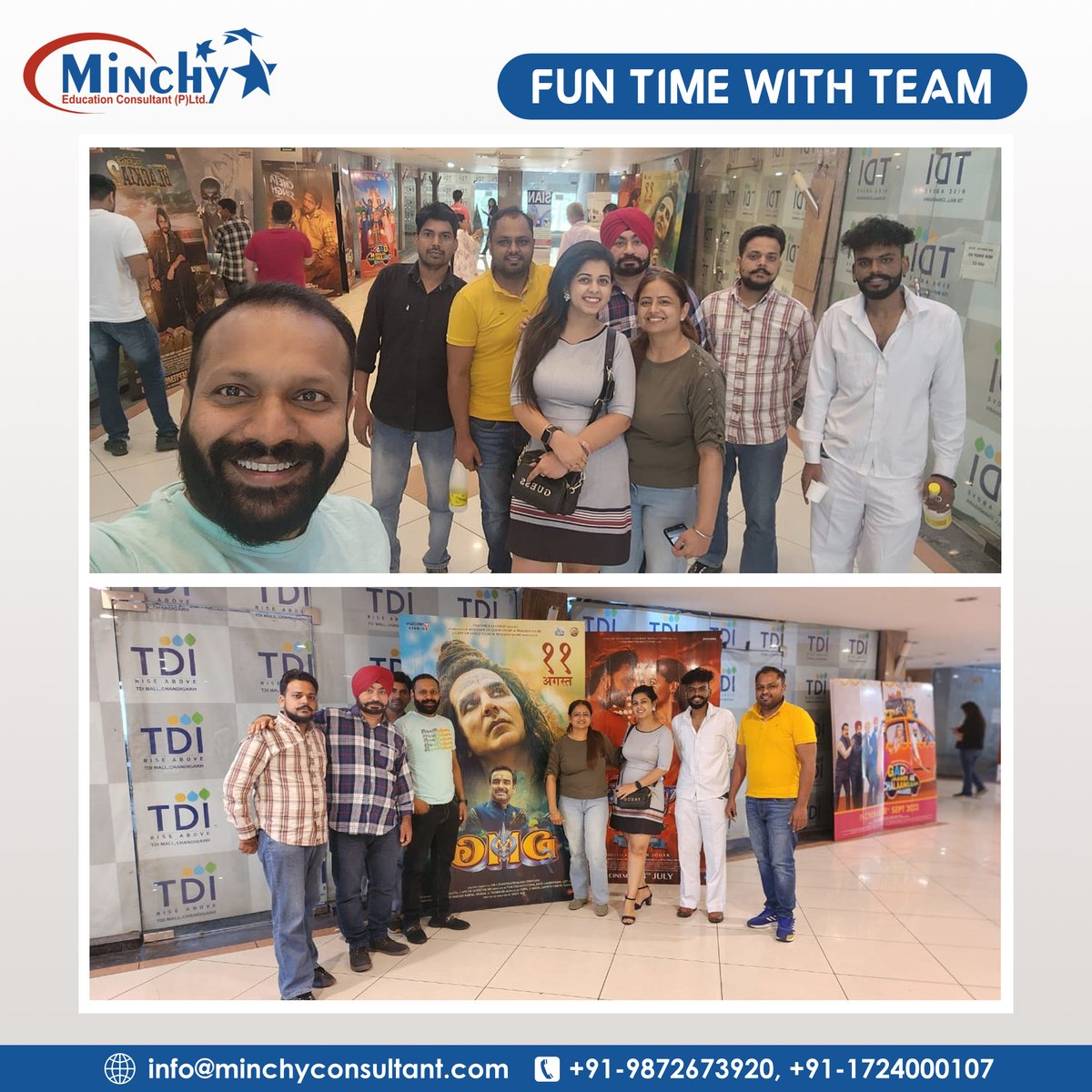 minchy_me's tweet image. Lights, camera, fun! Join us for a fantastic movie day with the team, where the screen lights up with entertainment and our laughter fills the room. 🎥🍿 Our unforgettable bonding experience. 🫱🏻‍🫲🏻😍

#movietime #sundayfunday #ticketcorner #love #india #movietime🎬 #friendship