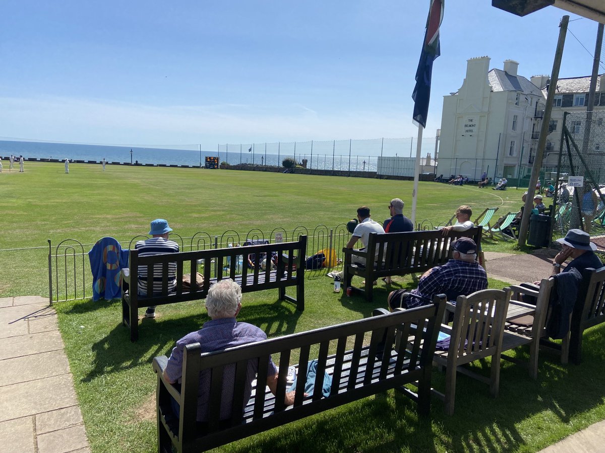 SidmouthCC's tweet photo. So many compliments about our wonderful ground this week. We thank you. #devon #cricket ⁦@DevonCricket⁩ ⁦@HerefordsCric⁩ https://t.co/hhAqrDyFFO