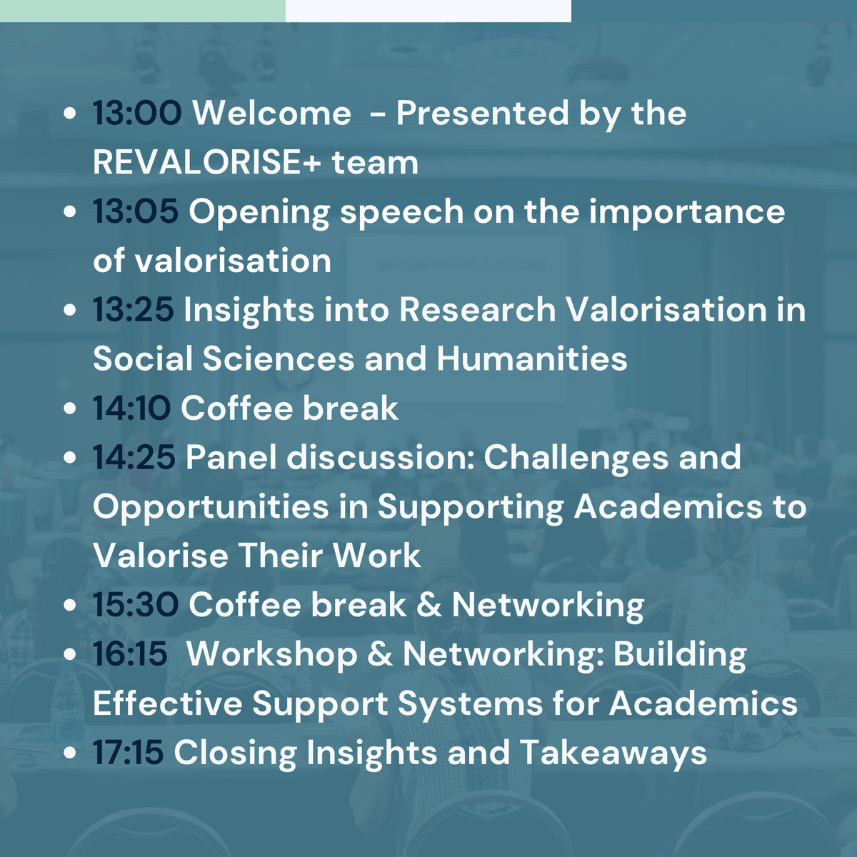 RevaloriseEu's tweet photo. Join us for the 𝐇𝐎𝐖 𝐓𝐎 𝐒𝐔𝐏𝐏𝐎𝐑𝐓 𝐒𝐎𝐂𝐈𝐀𝐋 𝐒𝐂𝐈𝐄𝐍𝐂𝐄𝐒 + 𝐇𝐔𝐌𝐀𝐍𝐈𝐓𝐈𝐄𝐒 𝐕𝐀𝐋𝐎𝐑𝐈𝐒𝐀𝐓𝐈𝐎𝐍 event in 𝐕𝐢𝐞𝐧𝐧𝐚 𝐨𝐧 𝐒𝐞𝐩𝐭𝐞𝐦𝐛𝐞𝐫 𝟐𝟏, 𝟐𝟎𝟐𝟑!

#impact #erasmusplus #knowledgealliance #knowledgetransfer https://t.co/dBdLZW24NW