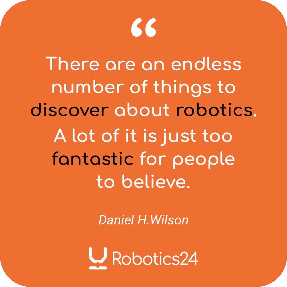 What #future robotic #inventions are yet to be discovered? 
#quote #DanielHWilson  #robot #AI #automation #robotics #believe