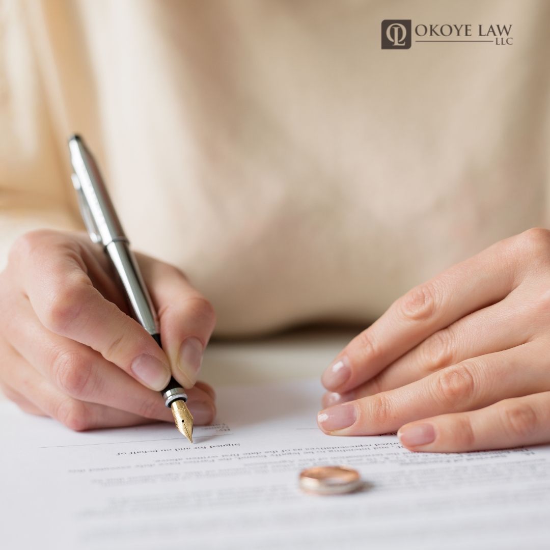 ✍️ Ready to make the divorce process hassle-free? Consider an uncontested divorce this August. Okoye Law can help you achieve a peaceful resolution quickly and efficiently. Let's simplify your divorce journey. 🕊️✨ #UncontestedDivorce #StressFree #OkoyeLaw