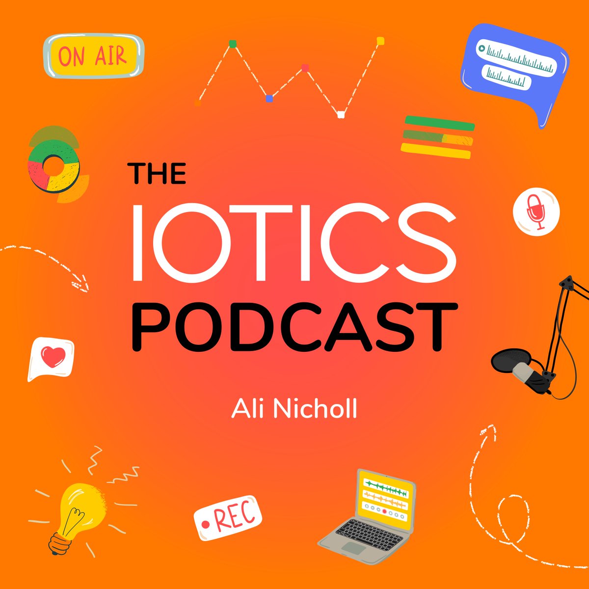 Iotics_News's tweet photo. Bonus episode out today! 🎧Host @AC_Nicholl takes a turn on the other side of the recording studio, chatting with Meghan Davies, Head of Marketing at #IOTICS, about what he’s seeing across the #Data Space and #DigitalTwin community. To listen, visit https://t.co/aE6wxJhYMR https://t.co/Qb0IgL5MmI