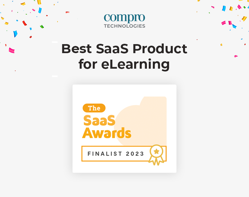 Compro Technologies has secured its place as a finalist in the prestigious 2023 SaaS Awards. The Cloud Awards, The SaaS Awards & The Cloud Security Awards #cloud #cloudsecurity #software #elearning