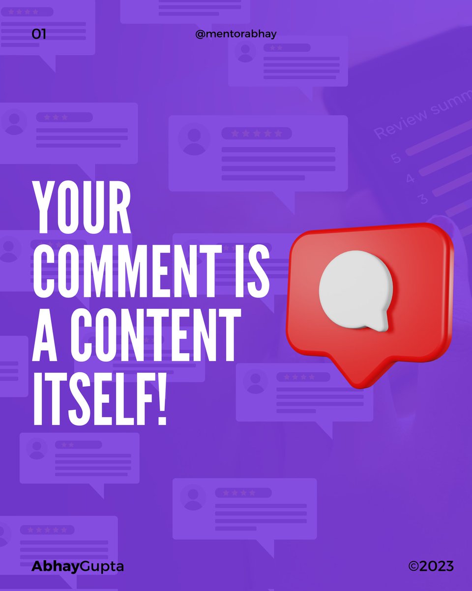 crytotalk's tweet image. &quot;🌟 Your Comment: A Content Unto Itself 🌟

Don&apos;t just leave comment for the sake of increasing the vanity matrices, your comment is a valuable content which can spark conversation and build connections. 

#contentcreationtools
#instagramgrowth
#instagramgrowthtips