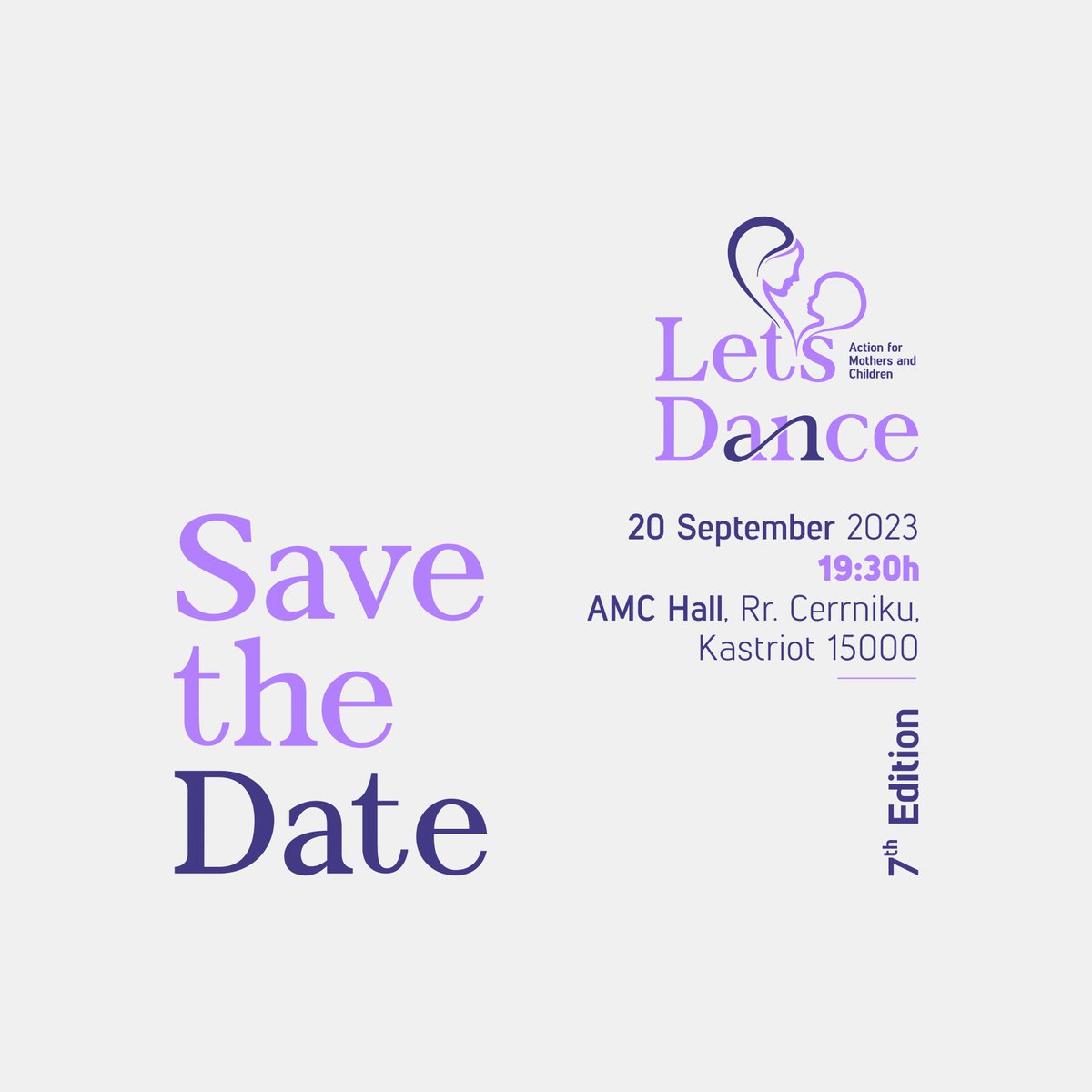Ruani datën! Ngjarja filantropike, Let’s Dance, vazhdon me edicionin e 7-të në mbështetje të nënave dhe fëmijëve në Kosovë! 💜