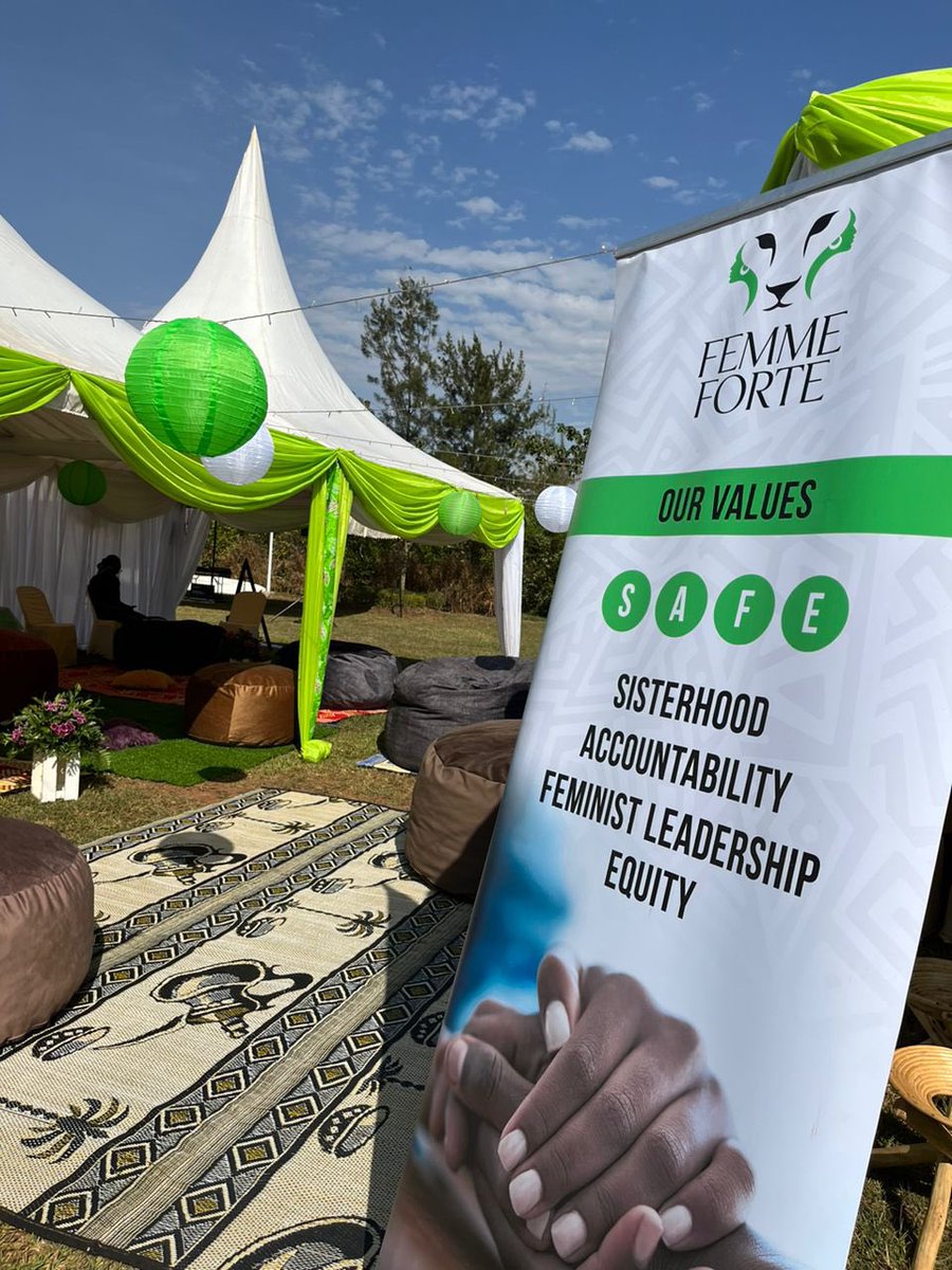 latagal's tweet photo. The #Feministvillage convened by @FemmeForteUg at the ongoing #ANYF23 is Feministing! Pass by and refill your cup. Free therapy sessions, fun equip circles, wide range of merchandise to pick from, a healing corner etc
@HerWellnessUg
#ImagineCreateTeach https://t.co/WhmvwvPovZ