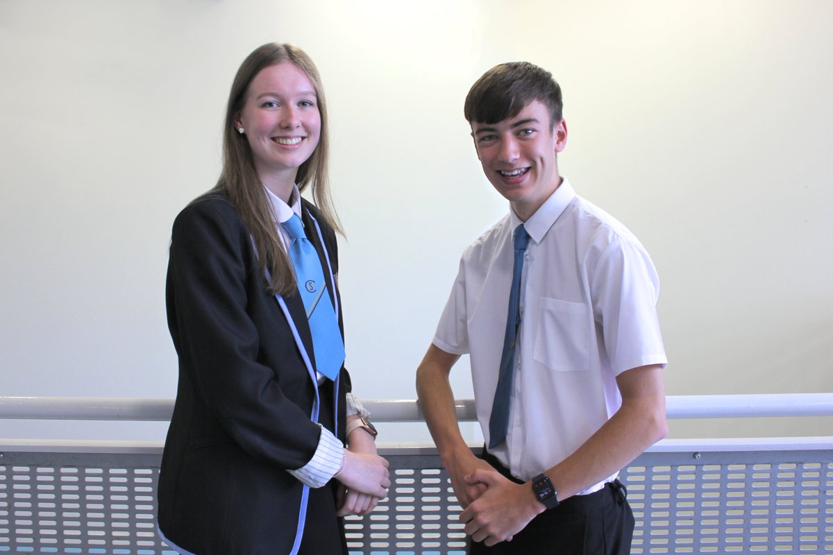 Introducing our Senior Pupil Leadership Team.  Our new Head Captains are Bethany and Marc.
Together with the Depute Captains the team will play an important role in the school by representing all pupils with their views on changes & improvements to school life. #pupilleadership