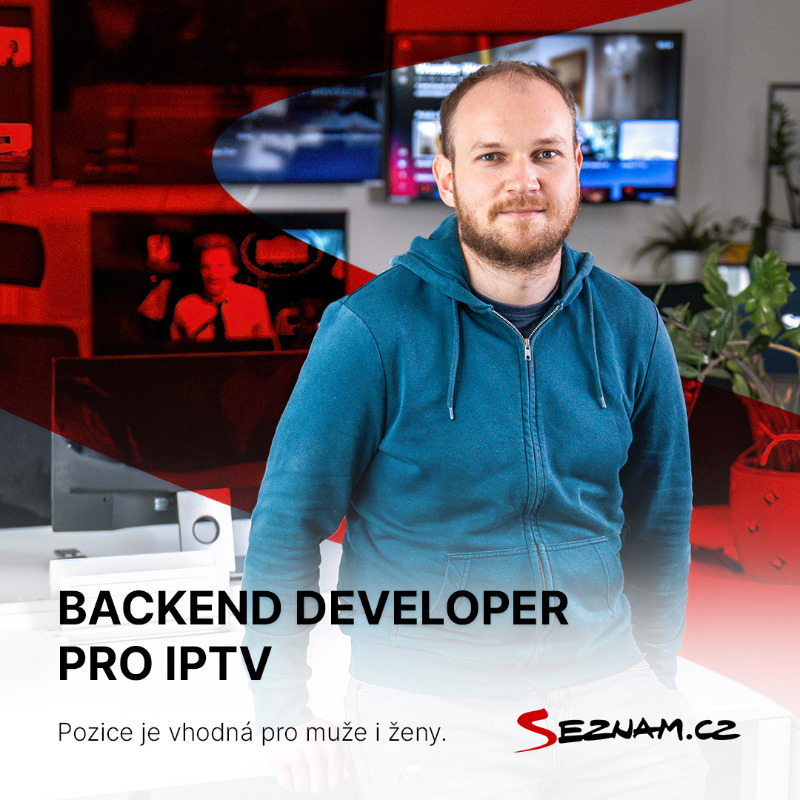 seznam_cz's tweet photo. Hledáme šikovné IPTV backend developery 🚀Jste nadšenci do Pythonu a máte slabost pro Django framework? Tak nepropásněte příležitost podílet se spolu s týmem frontendistů Karla Juřičky na velkolepých projektech a tvořit s námi digitální budoucnost 😎 Více informací zde: