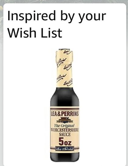 Amazon truly understands me