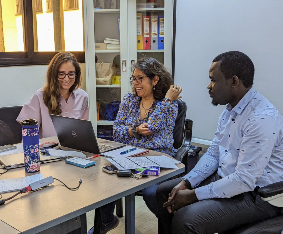 Pathogen Genomic Lab - INRB (@labgenpath) on Twitter photo The <a href="/inrb_kinshasa/">Institut National de Recherche Biomédicale (INRB)</a> team Kinshasa and <a href="/Inrb_goma/">Laboratoire Rodolphe Mérieux Inrb Goma</a> host a Meeting with the @CDC-atlanta team and @VysnovaPartners, in visit to Kinshasa for the Ebola serosurveillance training and launching of the multipathogen laborary at <a href="/inrb_kinshasa/">Institut National de Recherche Biomédicale (INRB)</a>. <a href="/CDCGlobal/">CDC Global Health</a> The <a href="/inrb_kinshasa/">Institut National de Recherche Biomédicale (INRB)</a> team Kinshasa and <a href="/Inrb_goma/">Laboratoire Rodolphe Mérieux Inrb Goma</a> host a Meeting with the @CDC-atlanta team and @VysnovaPartners, in visit to Kinshasa for the Ebola serosurveillance training and launching of the multipathogen laborary at <a href="/inrb_kinshasa/">Institut National de Recherche Biomédicale (INRB)</a>. <a href="/CDCGlobal/">CDC Global Health</a>