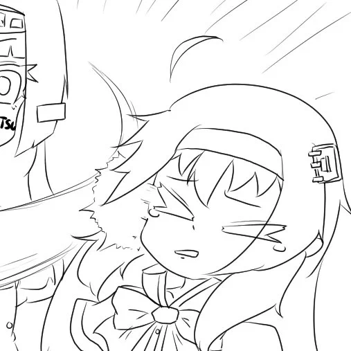 うちのアホ毛、飛んだりちぢれたり忙しい 
