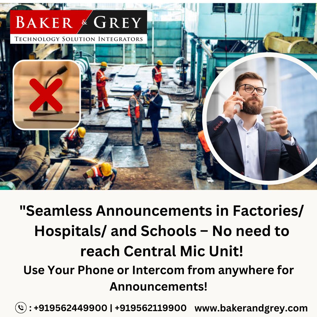 bakerandgrey's tweet photo. Seamless Audio Announcements via Smartphone and Public Announcement Systems, Way We Connect on the Production Floor 🏭. Contact+919562449900, +919562119900.  #EfficientAnnouncements    #DigitalIndustrialVoice  #PhoneToPA #RemoteAnnouncements  #ELV  #BakerAndGrey #AllIndia #Kerala https://t.co/RdiItlSBHJ