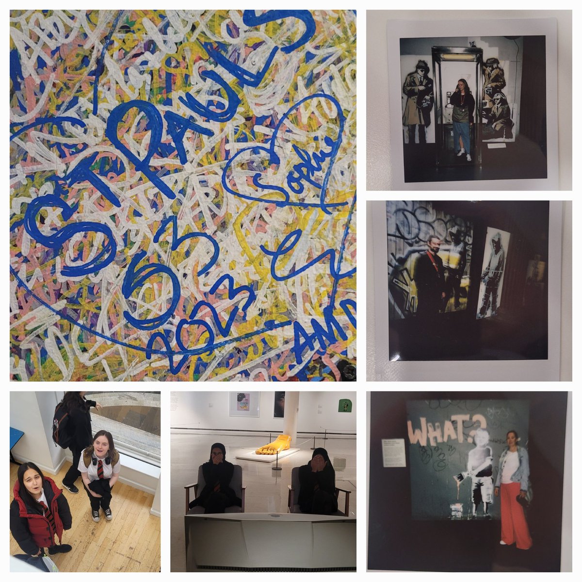 Big thanks to the <a href="/GlasgowGoMA/">GoMA Glasgow</a> <a href="/Museum_Learning/">Museums Learning</a> team for inviting our S3 to the <a href="/banksy/">Banksy</a> #cutandrun exhibition.  We loved it! It's brought lots  lots of interesting discussion and inspiration <a href="/St_PaulsRCHS/">St Paul's RC HS</a>