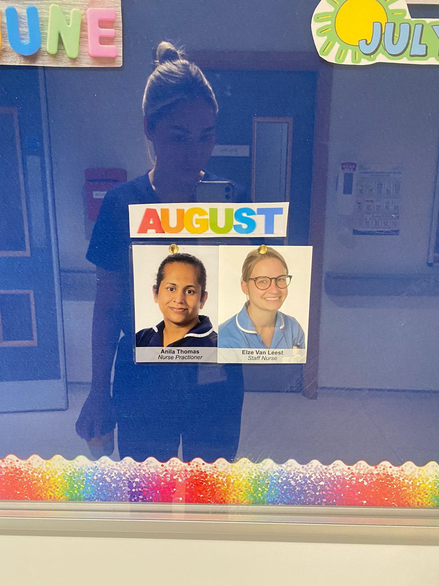 August employees of the month, our lovely band 6 Anila and Staff Nurse Elze. Both are brilliant team members 🥇 #staffmoral #EmployeeExperience #employeeofthemonth thank you for being part of our team ❤️