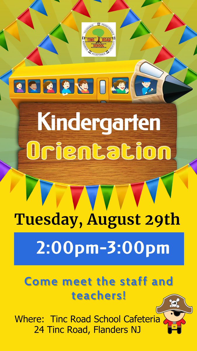Tinc Road PTO (@ptotinc) on Twitter photo We’re getting ready to welcome the Class of 2036! 🤩🎓🍎
Kindergarten Orientation is on Tuesday, August 29th from 2-3pm in the <a href="/tincroadschool/">Tinc Road Elementary School</a> cafeteria
Please visit our new website for more info sites.google.com/view/tinc-pto/… We’re getting ready to welcome the Class of 2036! 🤩🎓🍎
Kindergarten Orientation is on Tuesday, August 29th from 2-3pm in the <a href="/tincroadschool/">Tinc Road Elementary School</a> cafeteria
Please visit our new website for more info sites.google.com/view/tinc-pto/…