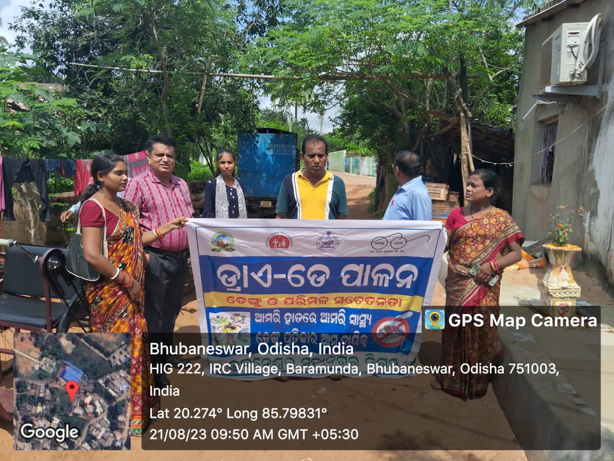BSCL_BBSR's tweet photo. Dengue awareness drives are ongoing in various parts of the city, with a strong focus on source reduction. Let's unite to eliminate breeding grounds and protect our community from this preventable disease.
#DenguePrevention #SourceReduction #CommunityHealth https://t.co/ByVKnNAZWq