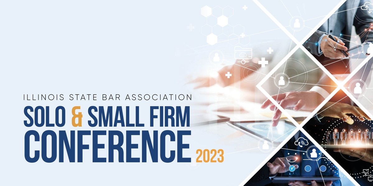 ISBAlawyer's tweet photo. ONE WEEK LEFT TO SAVE $200 on the 2023 Solo & Small Firm Conference in OAK BROOK!
Early Bird Deadline: August 30
Book your room at the Hyatt Lodge before August 30 for the special ISBA room rate. #SSFC23
Info: https://t.co/wNjr8AZZu9 https://t.co/4gHPbGgiiY