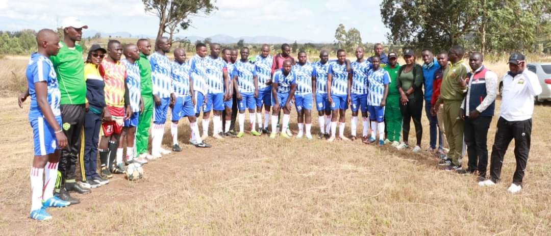Fataldblow's tweet photo. An elite football team representing @Nandi029 has gunned down the vulnerable Nairobi city county by 3 goals against 1 at #KICOSCA games happening now at Meru University stadium!We are the source of Champions.Hongera sana. https://t.co/uIZwJGKUdO