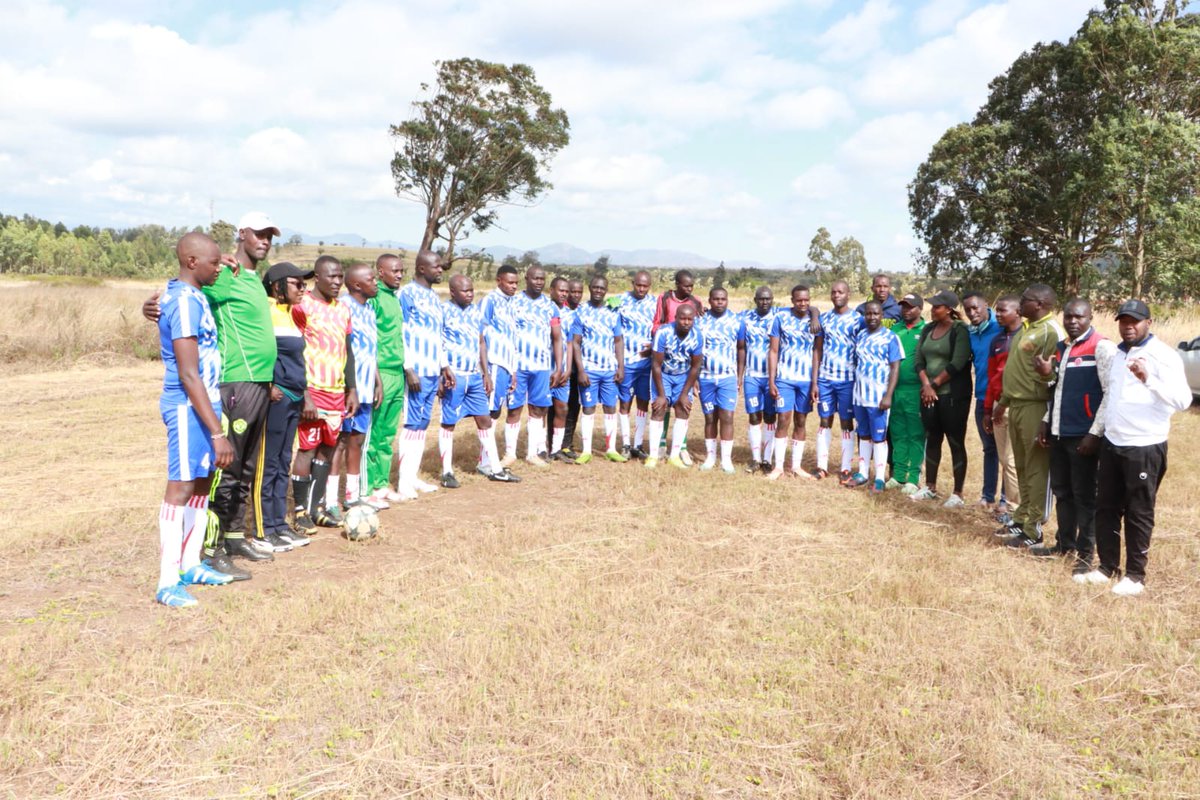 Fataldblow's tweet photo. An elite football team representing @Nandi029 has gunned down the vulnerable Nairobi city county by 3 goals against 1 at #KICOSCA games happening now at Meru University stadium!We are the source of Champions.Hongera sana. https://t.co/uIZwJGKUdO