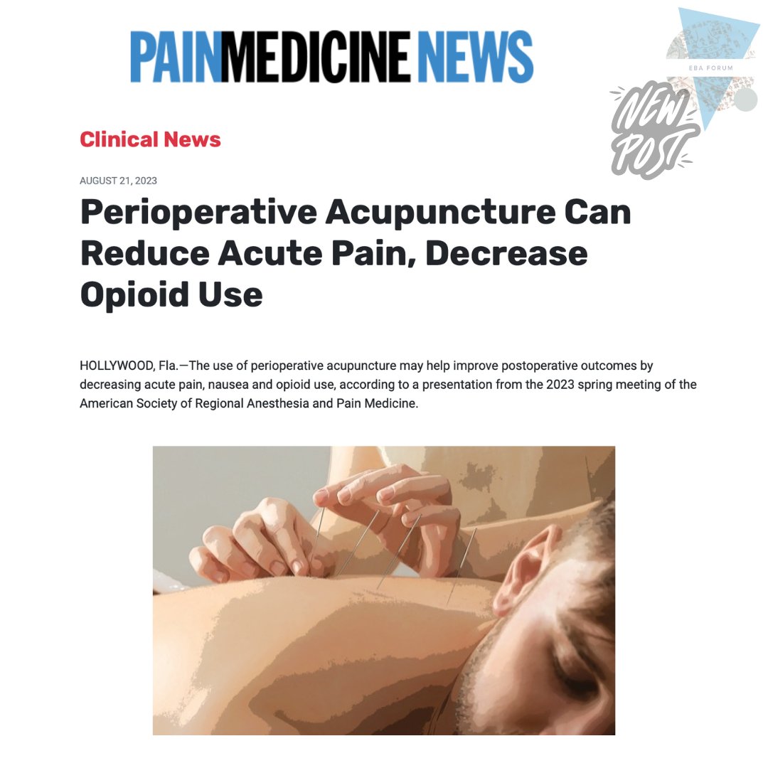 Evidence Based Acupuncture tweet media