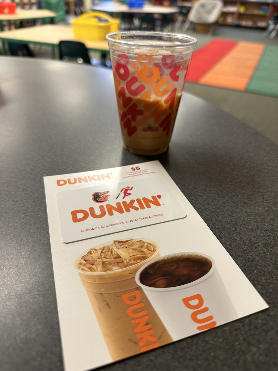 MrsBarrows_K's tweet photo. Raise your hand if you have amazing adminโฆ ๐๐ผโโ๏ธ @WCESCougarAACPS #DunkinCruiser โ๏ธ๐คฉ https://t.co/7F6YjTb8Kr
