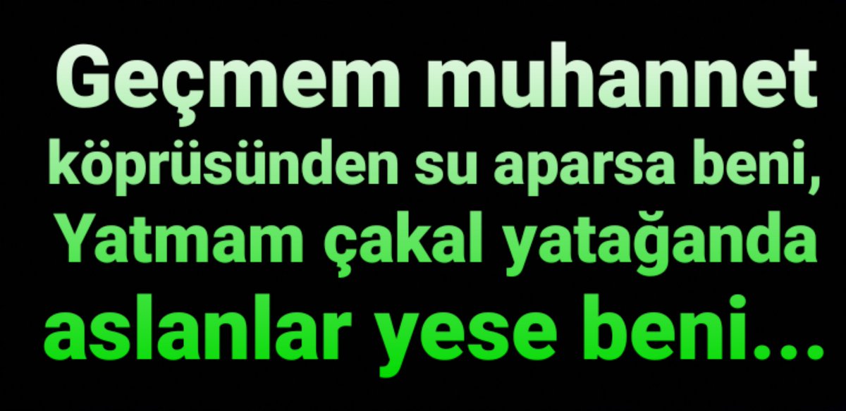 #GününSözü
