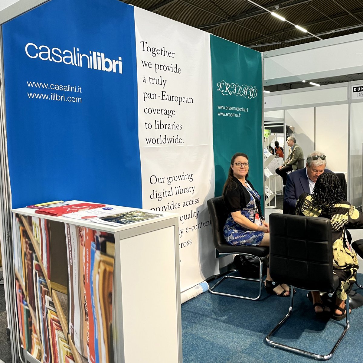 We're delighted to be attending #WLIC23 with our colleagues from @Erasmusbooks!

Drop by stand I4 to say hello!