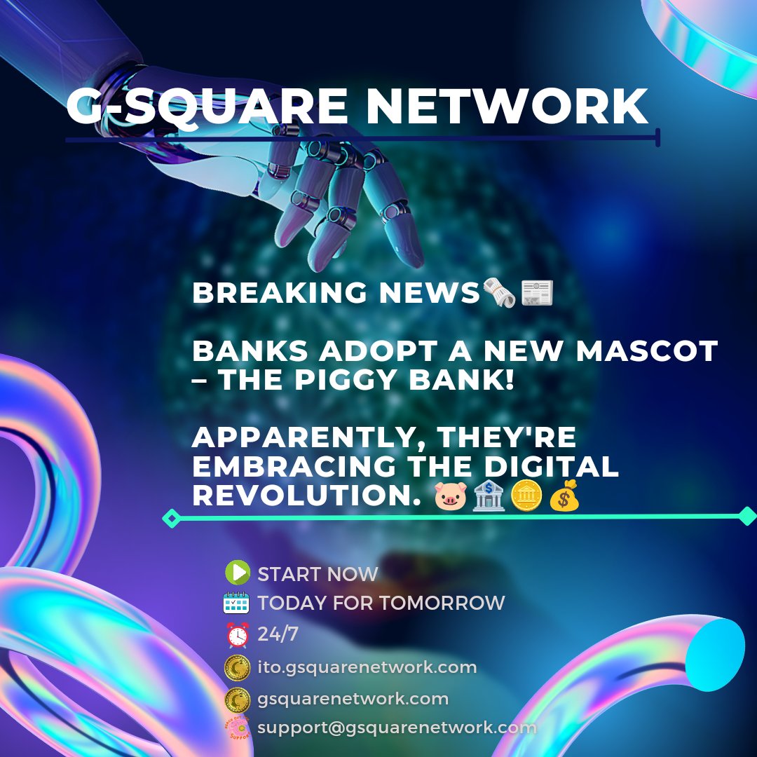 #Future of #money is #Crypto : LIMITED TIME OFFER with 77% Off- ito.gsquarenetwork.com
$̶3̶.9̶0̶ - 0.90$ - 30 GSN - rb.gy/7odjn
$̶4̶2̶9̶.0̶0̶ - 99.0$ - 3300 GSN - rb.gy/jk2jl

Start today for your better tomorrow.🚀💸📈
Go-Getter For Your Nation.💪⛓️🌐