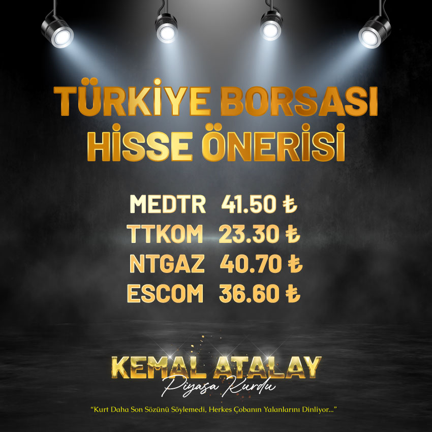piyasakurdun's tweet photo. Borsamızdaki fırsatları gördükçe sizlerle paylaşmaya devam ediyorum. 

Bugün analiz ettiğim kısa vadeli hisse sepetimiz hazır:

- #medtr    41,50 ₺
- #TTKOM  23,30 ₺
- #ntgaz     40,70 ₺
- #escom   36,60 ₺

Hisselerin teknik analizleri Linktedir. 👇

https://t.co/zBQ2bmMuH7 https://t.co/0PSTFliBrH
