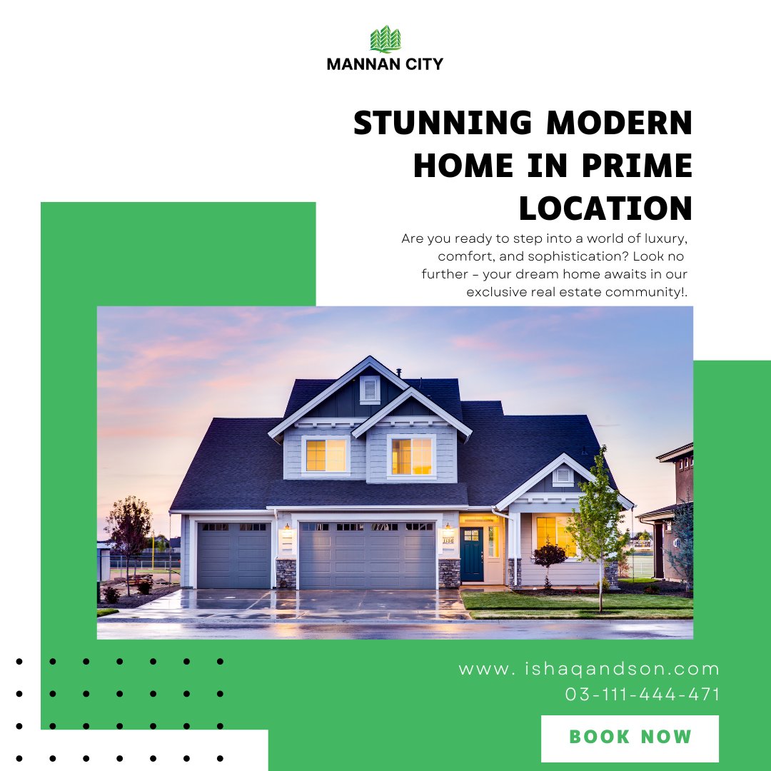 MannanCity's tweet photo. 🏡 Introducing Your Future Dream Home! 🌟
Are you ready to step into a world of luxury, comfort, and sophistication? Look no further – your dream home awaits in our exclusive real estate community! 💫#mannancity #realestate #mannancityplots #chakriroad #chakriroadrawalpindi https://t.co/tQoBeB5R6a