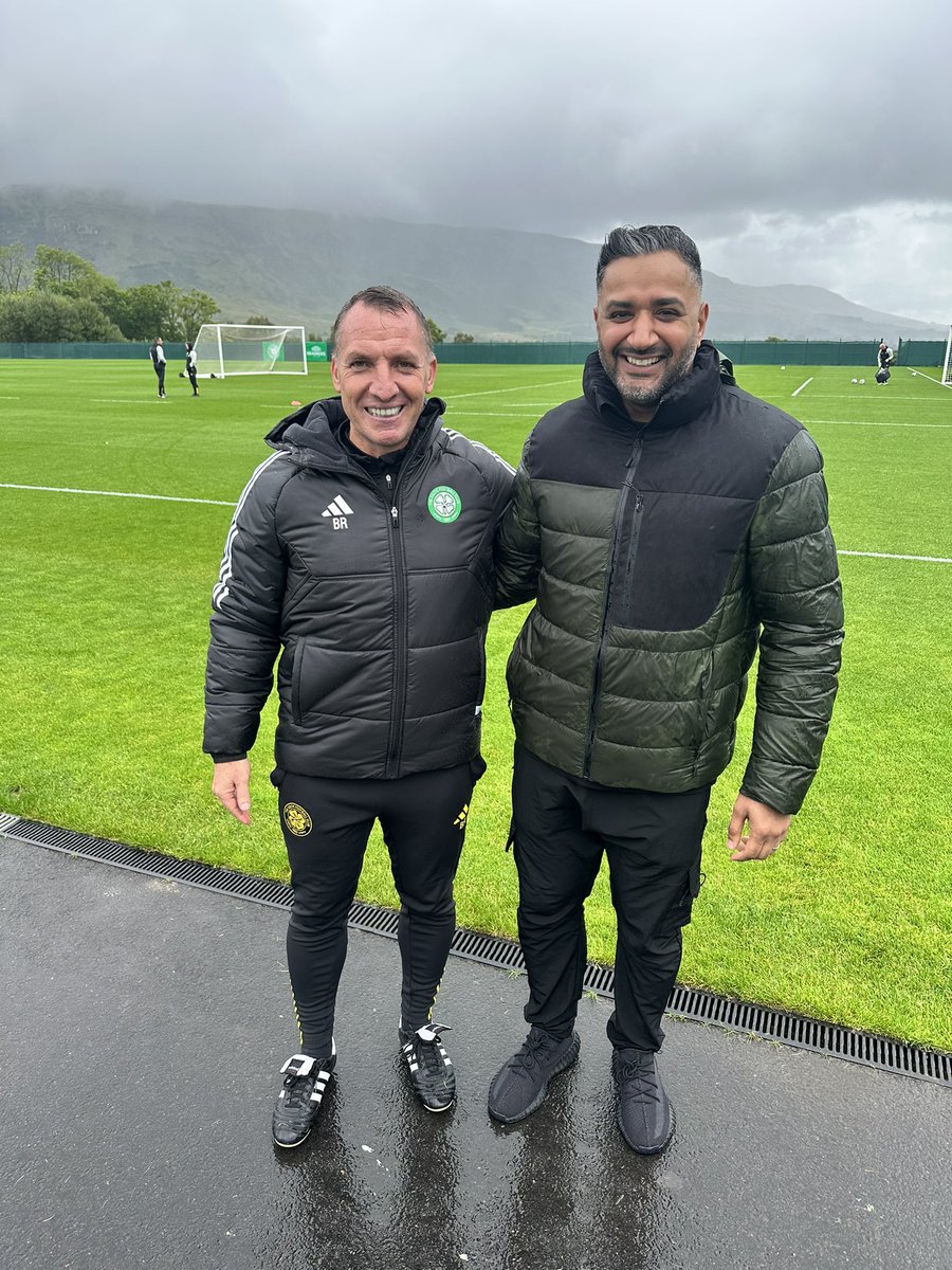 Went up to Lennoxtown this morning to see if the gaffer needed any help at CB 🍀🤣