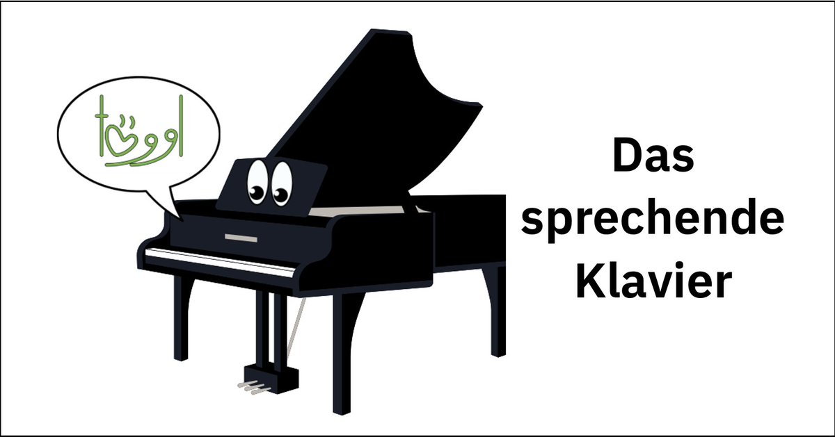 toeggl's tweet photo. Kann ein Klavier sprechen? 🤔🎹
Überzeugen Sie sich selber: https://t.co/cb4HmQklc9
👉 Mehr dazu: https://t.co/PvNVQI1noW
#töggl #sprechendesklavier #transkription #recapp https://t.co/5xvLcCfWRk