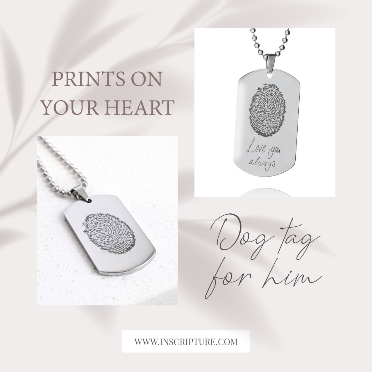 The insc engraved on hotsell her locket