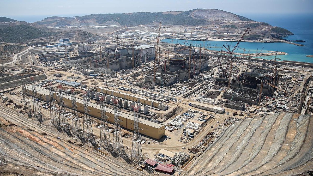 As #Rosatom approaches the activation day for #reactor #1 of the #Akkuyu #NPP, Türkiye is holding talks to build 3 more #nuclear #powerplant facilities as part of a $100 billion investment package spread over 25 years.

#AkkuyuNPP 🇷🇺
#Sinop 🇷🇺🇰🇷
#Trakya 🇨🇳
TBD 🇺🇸🇬🇧 (SMR reactors)