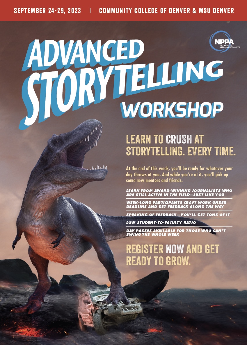 Some exciting <a href="/NPPA/">NPPA</a> events coming up:
-#ONA23 Meet Up in Philly, this Fri. Aug. 25
-Student Portfolio Review, online, Sept. 8+9
-Advanced Storytelling Workshop, Denver, CO Sept. 24- 29
#backtoschool