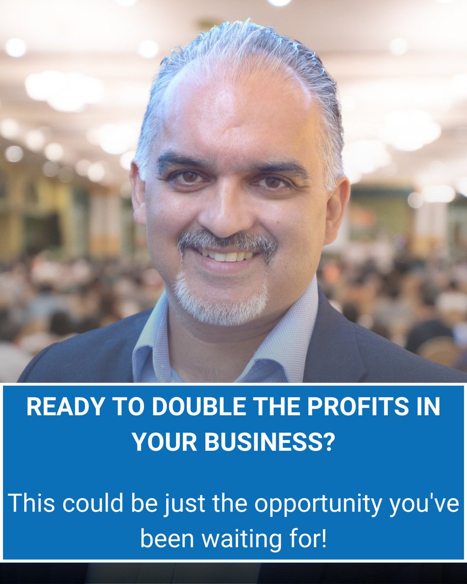 ⛔️ STOP❗️ Would you like to scale and double your business profits without having to spend hours and hours in the office or spending loads on marketing and advertising in just three months?