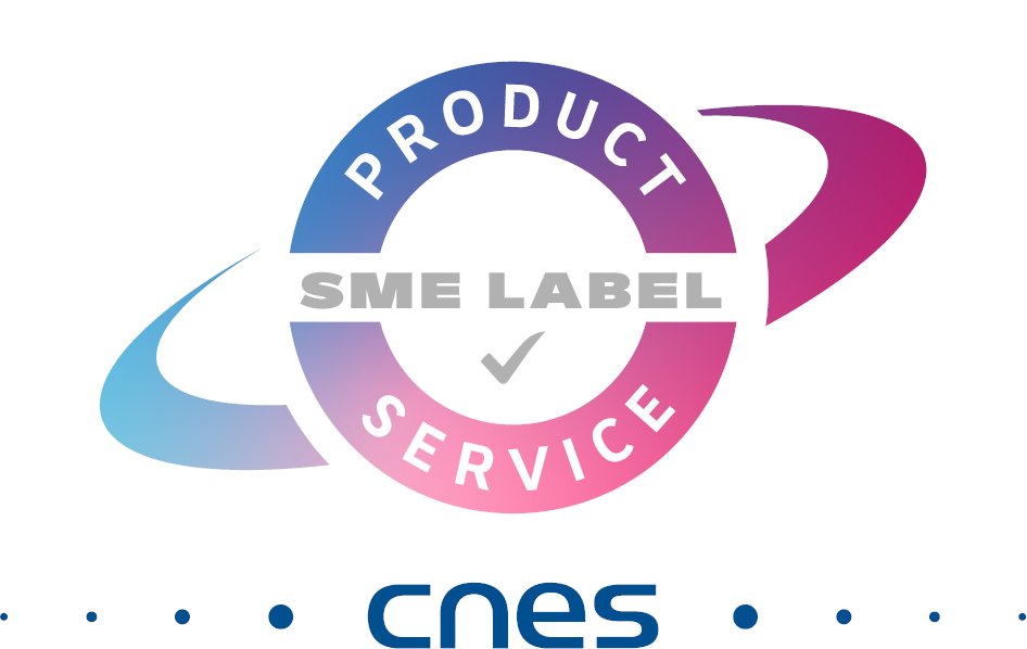 We have received the <a href="/CNES/">CNES</a> 's Product and Service SME Label 🙌

Check out details of the label here: cnes.fr/sites/default/…

We thank the label coordination committee and our referees at CNES. We are honoured!