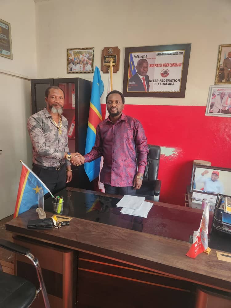 🇨🇩Ben Nazer Sengamali💙 (@bennazerse) on Twitter photo Le philanthrope <a href="/Pierre_Olombe/">Papy Olombe</a>, candidat à la prochaine élection des législatives sur la liste de l'UNC dans la circonscription de #MUTSHATSHA au Lualaba, a eu un échange très fructueux avc l'inter-féderal d l'UNC LUALABA, l'hon <a href="/ChristianMasud_/">Christian Masudi</a> concernant les élections à venir! Le philanthrope <a href="/Pierre_Olombe/">Papy Olombe</a>, candidat à la prochaine élection des législatives sur la liste de l'UNC dans la circonscription de #MUTSHATSHA au Lualaba, a eu un échange très fructueux avc l'inter-féderal d l'UNC LUALABA, l'hon <a href="/ChristianMasud_/">Christian Masudi</a> concernant les élections à venir!