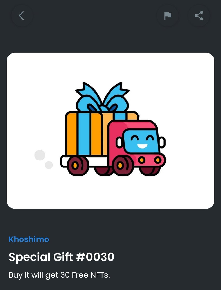 Khoshimo's tweet image. Special gift 🥰

opensea.io/assets/matic/0…

#NFT #NFTs #NFTDROPS #NFTGiveaway #NFTkid #NFT全員プレゼント #NFTCollection #NFTshill #nftcollector #NFTartists #NFTArts #opensea #OpenseaNFTs