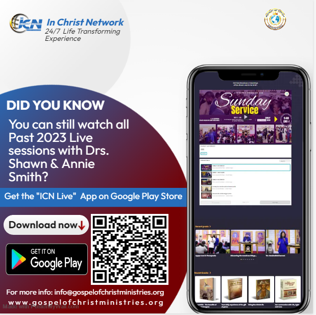 gospelchristmin's tweet photo. Did you know you can still watch all the past 2023 live sessions with Drs. Shawn and Annie Smith? Did you know they are all available on the #ICNApp? Did you know the "ICN Live" app is available for free download on the Google Play Store? https://t.co/0ZM4CjUffp
#ICNLive https://t.co/xBPsBBBmP2