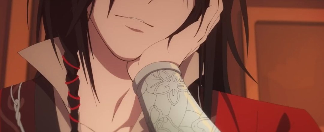 tiangcifu's tweet photo. The way he automatically breaks into a smile just by seeing Xie Lian— https://t.co/vysAKbXXo5